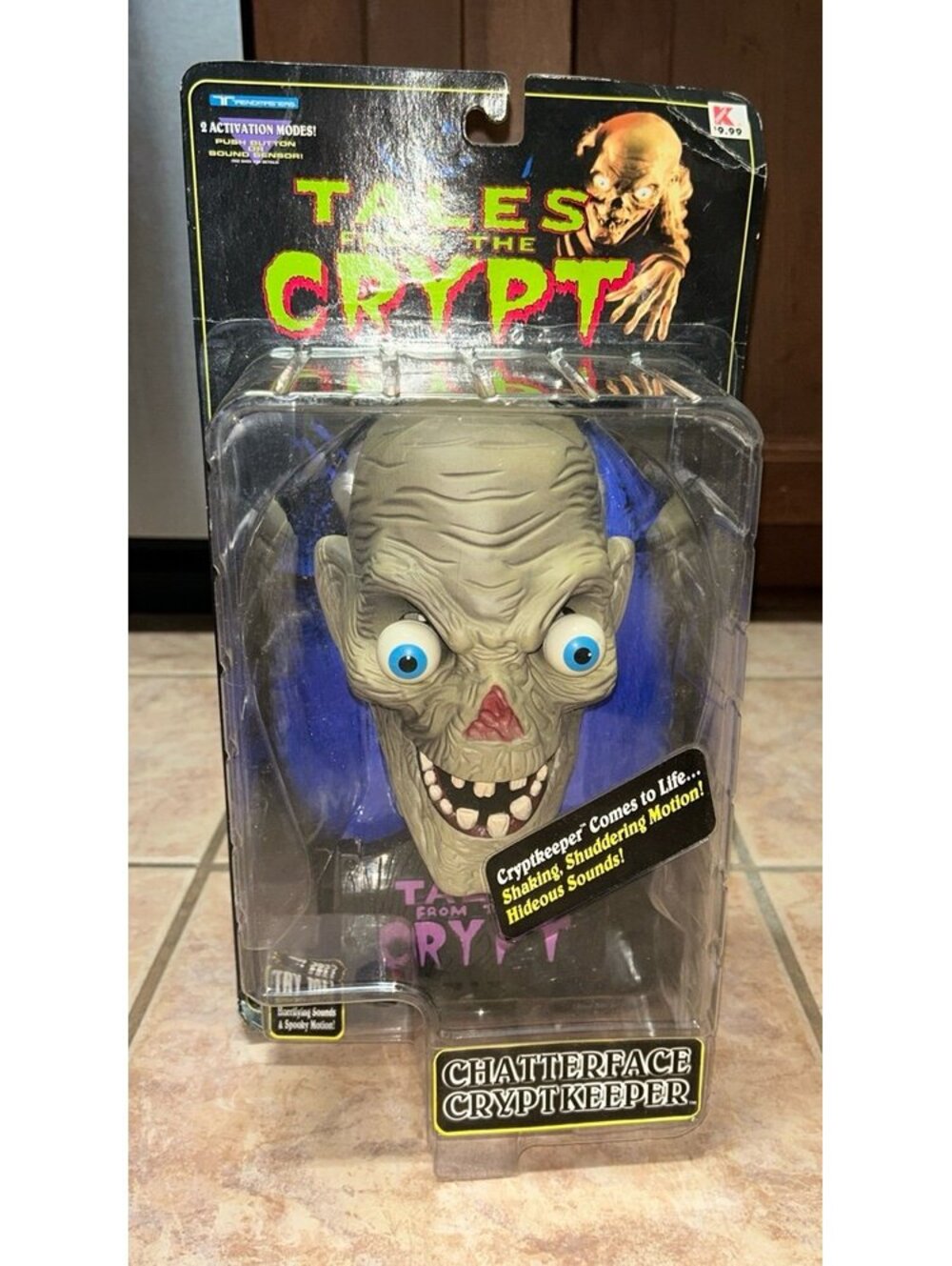 Vintage Tales From the Crypt Chatterface Cryptkeeper Trendmasters Factory Sealed